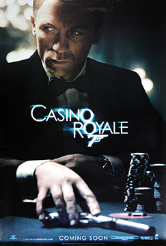 James Bond Casino Royale - original advance one-sheet movioe poster