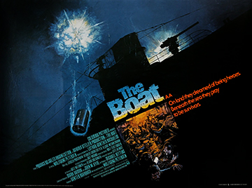 Das Boot - original movie quad poster