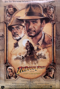 Indiana Jones and the Last Crusade - original Belgian movie poster
