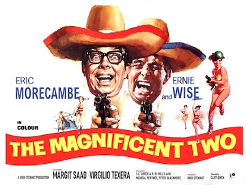 Morecambe and Wise in The Intelligence Men - original movie quad poster