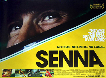 Senna - original movie quad poster
