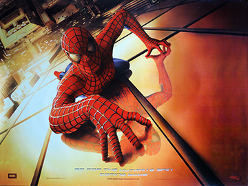 Spider-Man - original advance movie quad poster