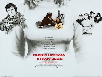 Straw Dogs - original movie quad poster