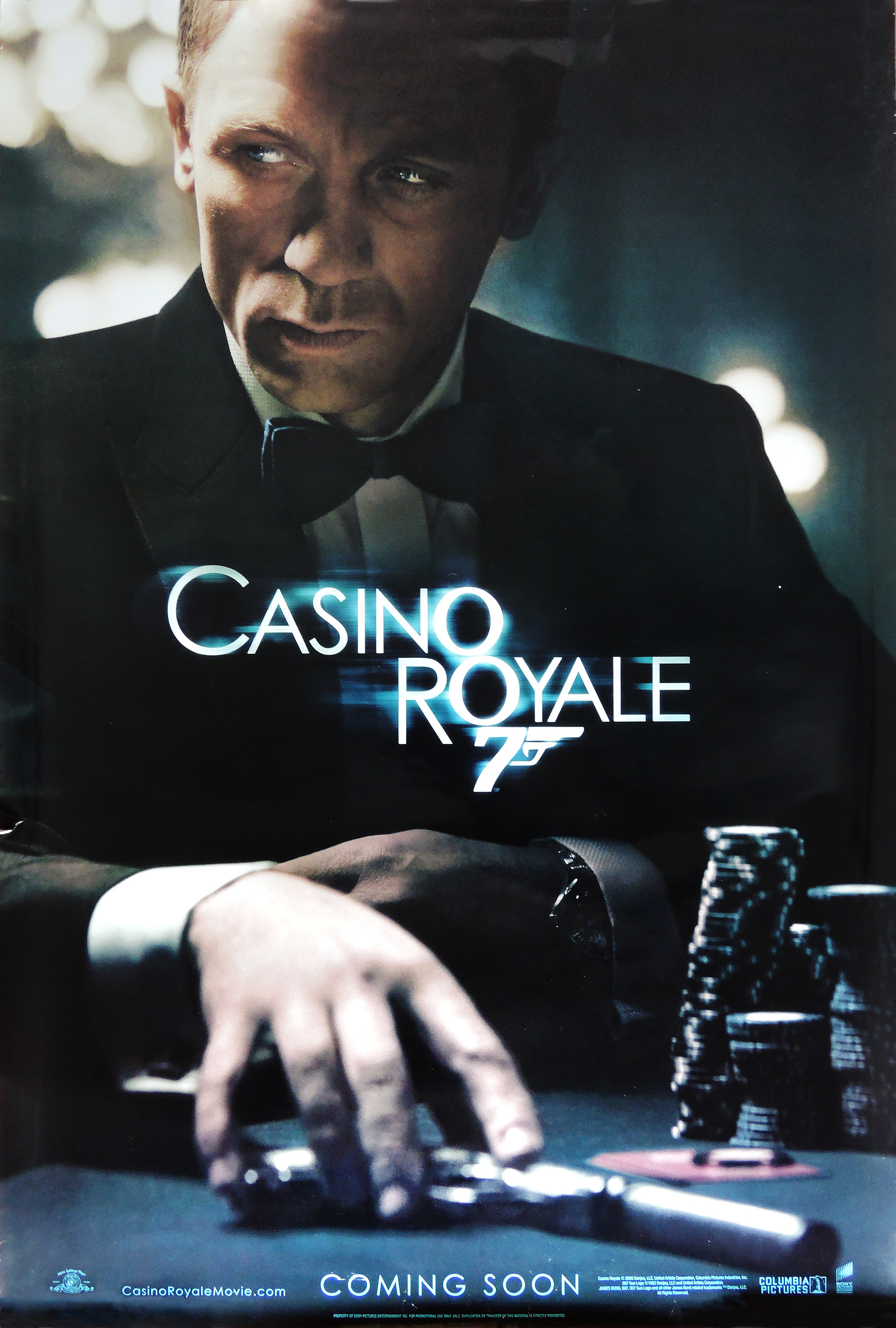Casino Royale advance quad movie poster