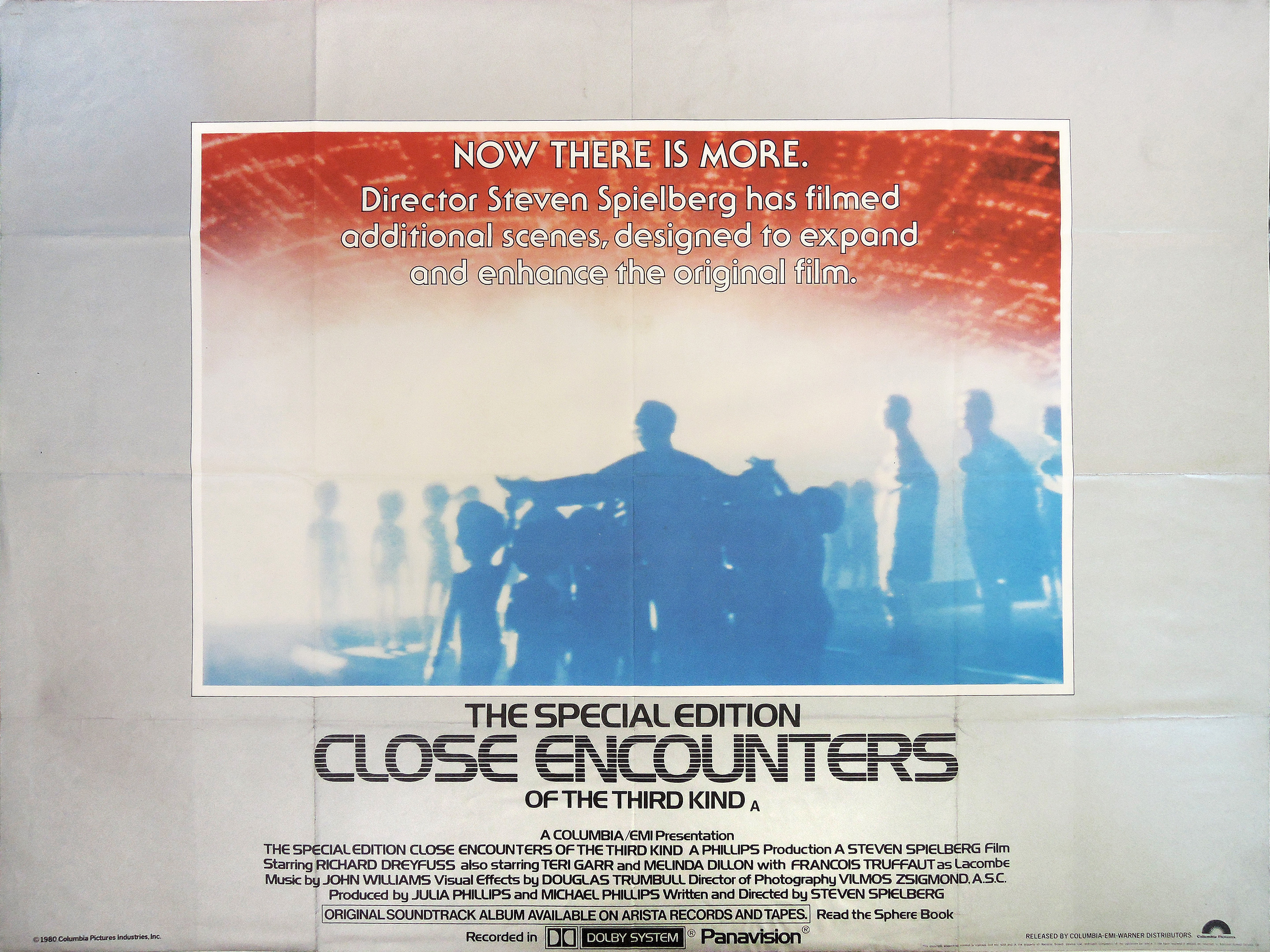 Close Encounters Of The Third Kind - Special Edition quad poster