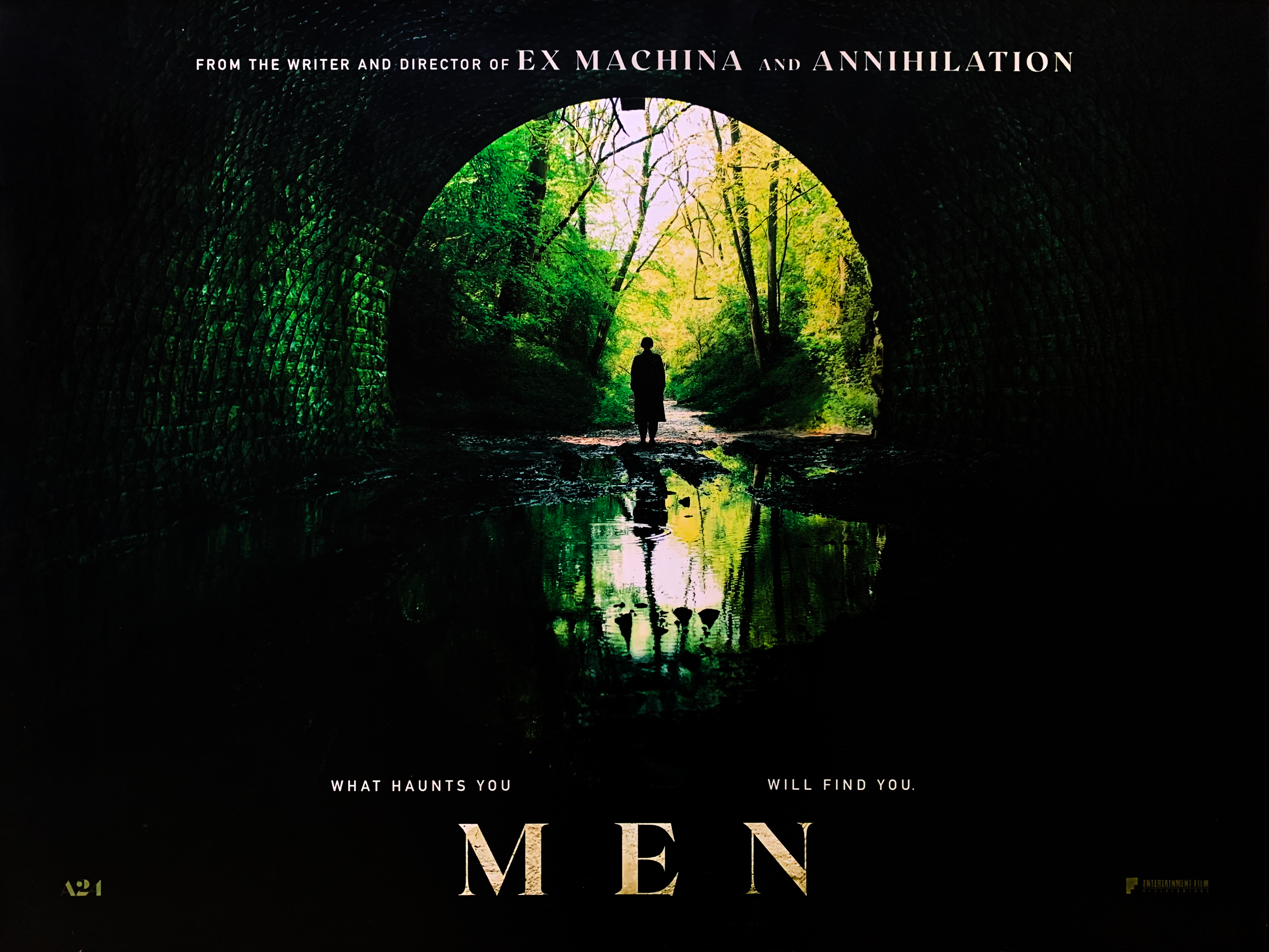 Men movie quad poster