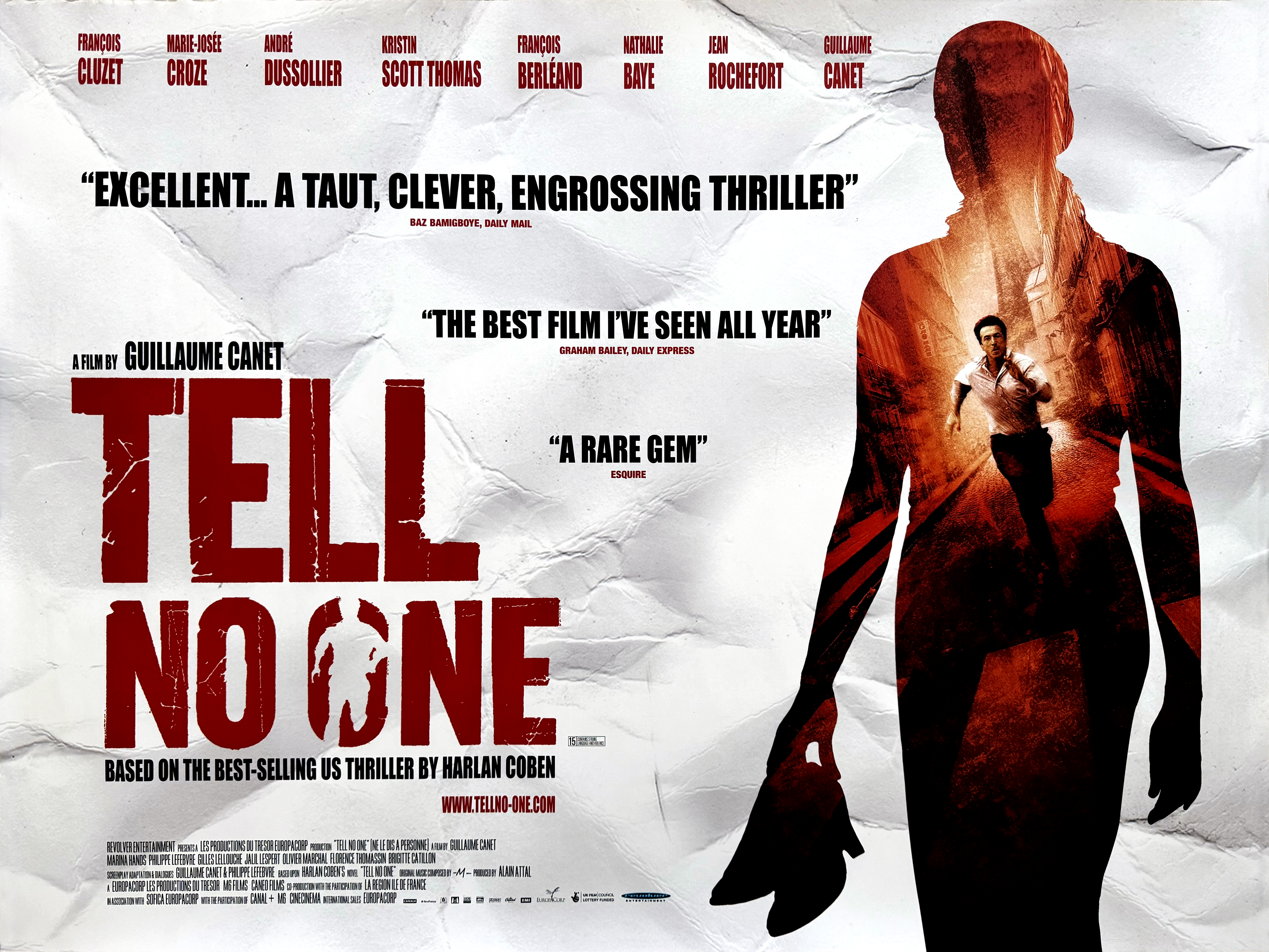 Tell No One movie quad poster